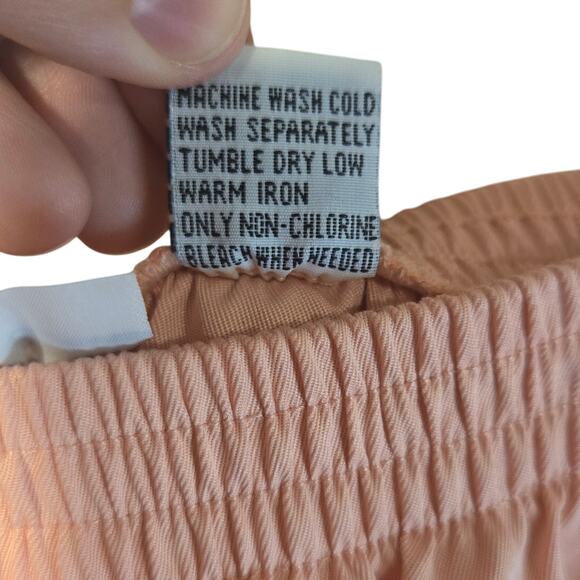 Alfred Dunner 18W Peach Pull On Pants/Trousers [0388] - Picture 7 of 8